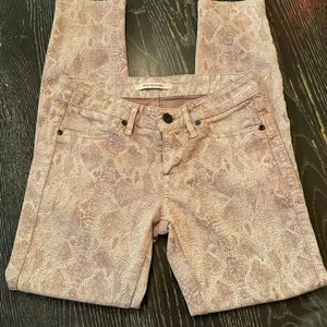 Rich & Skinny Women's Size 24 Pink reptile print Skinny Jeans Stretch Denim thumbnail 6