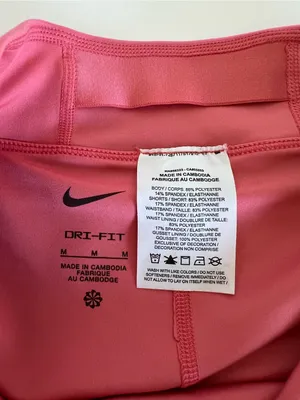 Nike Dri-Fit Women's Pink Coral Tennis Skort Pleated thumbnail 4