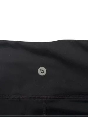 Baleaf Black High-Waist Yoga Capri flare Leggings size Large pockets thumbnail 4