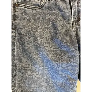 Kut from the Kloth Womens Diana Skinny Jeans Size 2 Blue‎ Floral Stretch Denim thumbnail 3