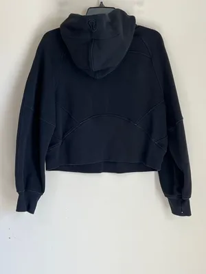 Lululemon Cropped Scuba Hoodie Black‎ Womens XS/S thumbnail 3