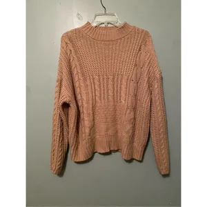 Time And Tru Mock Neck Knit Sweater Size XL thumbnail 4
