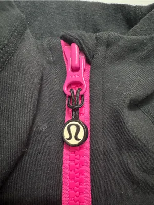 Rare Lululemon Black and Hot Pink Define Jacket thumbnail 5