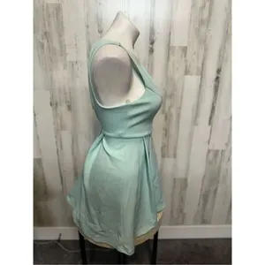 Windsor blue fit and flare dress thumbnail 8