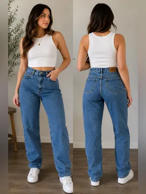 Guide Gear 100% Cotton Straight Leg Jeans Medium Wash Size 10 thumbnail 2