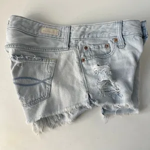 Abercrombie & Fitch Distressed Denim Womens Shorts 25 Festival Y2K Indie Sleaze thumbnail 6
