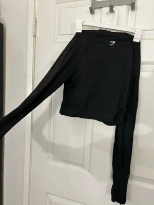 Gymshark Vital Crop Top mock neck thumbnail 6