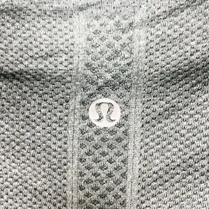 Lululemon Women's Run Swiftly Tech Crew Neck Long Sleeve Tee Shirt Steele Gray 6 thumbnail 3