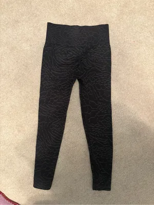 Gymshark Black Textured High-Waist Leggings thumbnail 2
