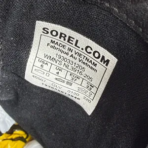 Sorel Cate Buckle Bootie‎ Dark Brown Leather Suede Ankle Boots NL3916-205 6 thumbnail 7