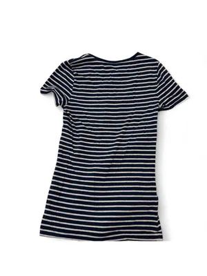 Gap Body cotton navy and white striped t-shirt, vintage Cotton See photos for me thumbnail 4