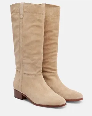 Veronica Beard Suede knee high boots thumbnail 1