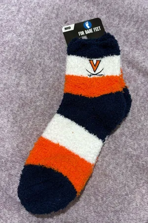 UVA Fuzzy Socks Multiple Size M thumbnail 1