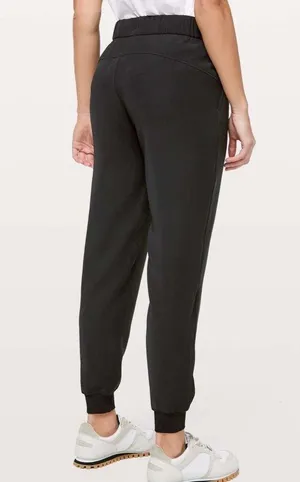 lululemon athletica On The Fly Black Joggers thumbnail 1