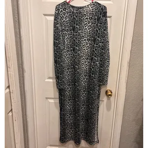UMGEE USA Womens Animal Print Duster Cardigan Long Sleeve XL Boho‎ Festival thumbnail 6