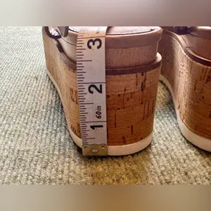 Steve Madden Tan Kemmy Leather Tan Sandals Heeled thumbnail 6