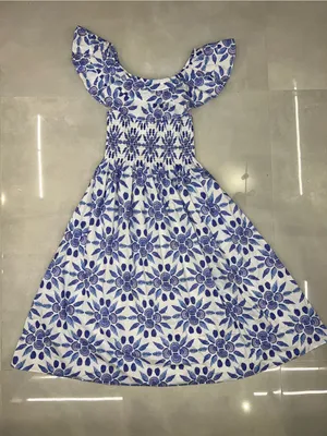 Hill House Akilah Nap Dress - Blue Shell thumbnail 7