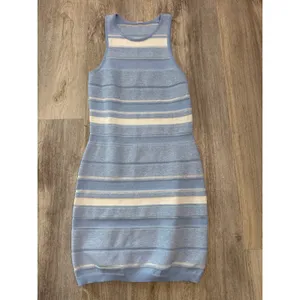 Alo Yoga Sport Play Knit Dres Blue White Size XS thumbnail 2