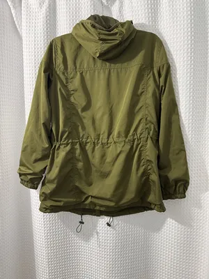 Old Navy Active Women’s Olive Green Active Hooded Jacket Size Medium thumbnail 4