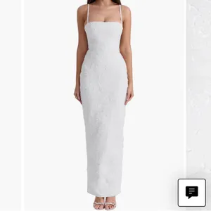 House of CB Eva White Floral Lace Maxi Dress Size XS thumbnail 3