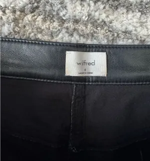 Aritzia Melina Pants Leather thumbnail 3