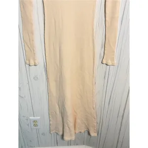 FREE PEOPLE FREE-EST Andrea Thermal‎ Hooded Funnel Maxi Dress, Small ($108) thumbnail 6