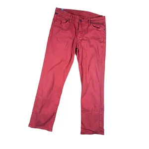 Citizens of Humanity‎ Orange Straight Leg Jeans Casual Chic Denim thumbnail 2