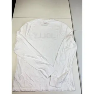 J.Crew Long Sleeve Jolly White Holiday Christmas‎ Graphic T-Shirt Top M thumbnail 3