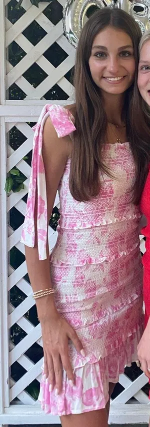 Pink & White dress thumbnail 3