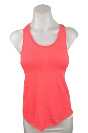 H&M Sport Orange Neon Scoop Neck Racerback Athletic Workout Tank Top Size M thumbnail 1