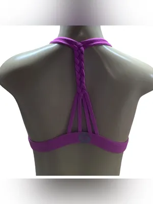 SporttK Size S Multi Color Activewear Top, Made in Colombia. Preloved thumbnail 4