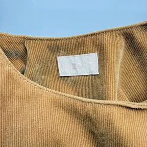 Merit Tan Corduroy Knot Wristlet‎ Bag Minimalist Earthy Boho Handbag thumbnail 3