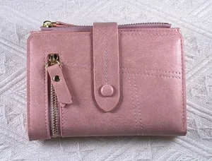 Wallet for Women,Trifold Snap Closure Wallet,Credit Card Holder Coin Purse thumbnail 11