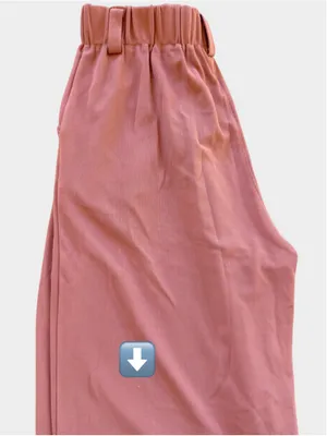 Size S (Tall) Halara High Waisted Plicated Side Pocket Wide Leg Pants Rose Tan thumbnail 5