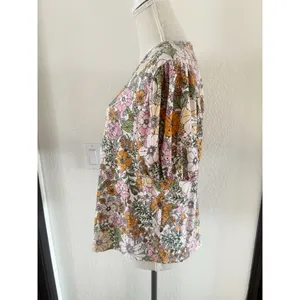Kim‎ & Cami Floral Short Sleeve Tee - Multicolor thumbnail 3
