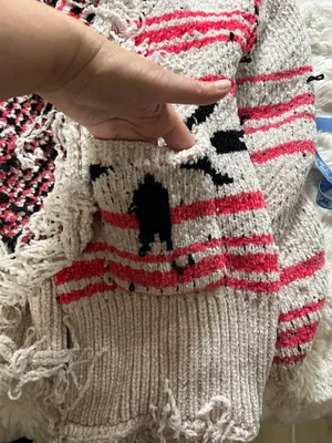 POL Distressed Cardigan thumbnail 9