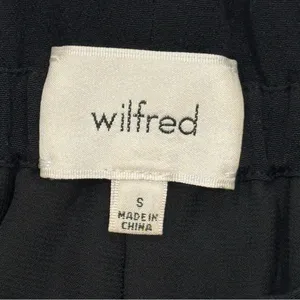 Wilfred Montrouge Shorts Crepe Paperbag Tie Waist Black Small Minimal Beachy thumbnail 9