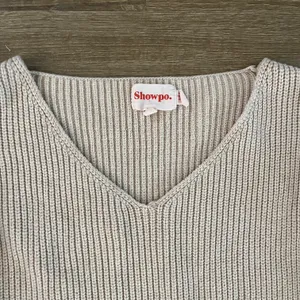 . Beige Tan Sweater Dress Tunic Long Sleeve thumbnail 3