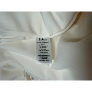 Lulus Cream Open Back Halter Maxi Dress Women L thumbnail 9