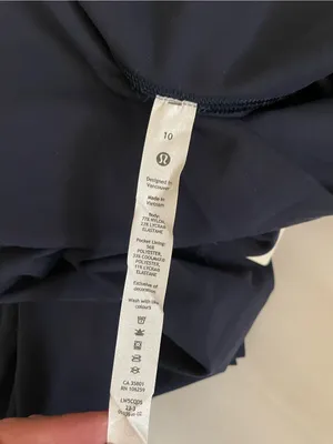 Lululemon NWT Wunder Train High Rise Tights Leggings Navy Size 10 thumbnail 7