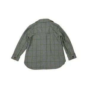 Nikki Jones Montreal Green Houndstooth Button Front‎ Jacket Womens Medium thumbnail 3