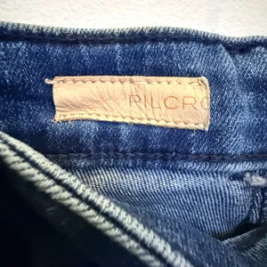Pilcro The Skipper High-Rise Wide Leg Jeans‎ Darkish Indigo Wash Size 27 thumbnail 4