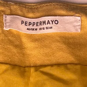 Peppermayo Exclusive‎ Rooftop Drinks Stretch Lined Mini Skirt in Mango Size 12 thumbnail 13
