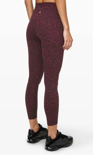 Lululemon Align Pant II 23 Formation Camo Dark Adobe Multi Sz 4 thumbnail 1