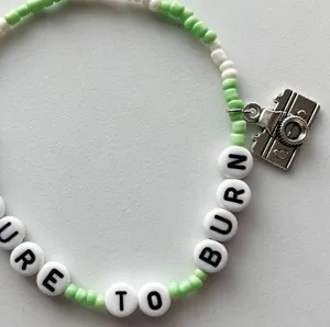 Taylor Swift Eras Tour Friendship Bracelet Picture To Burn Debut w/ Camera Charm thumbnail 2