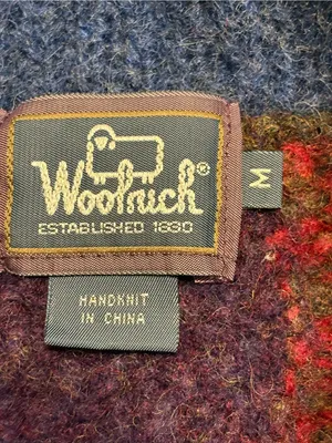 Vintage Woolrich Cabin theme Sweater Size Medium thumbnail 5