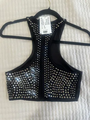 Studded Crop Top thumbnail 2