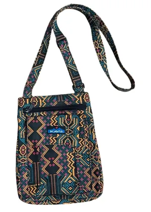 NEW Kavu Crossbody Bag Purse Aztec Geometric Pattern thumbnail 1