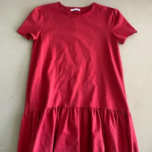 Zara Short Sleeve Peplum Shift Dress thumbnail 3
