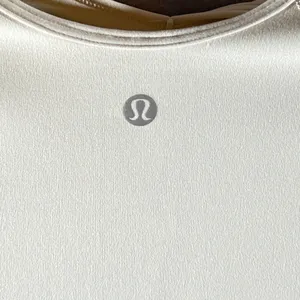 88 |‎ Lululemon Align Long Sleeve Beige Tan VNeck Cropped Womens 4 Balletcore thumbnail 3